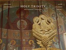 Tablet Screenshot of holytrinitysantafe.org